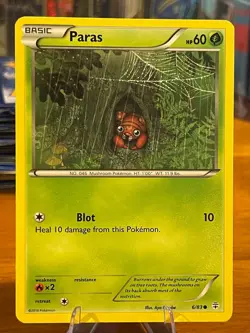 2016 Pokemon XY Generations Paras 6/83 Common Basic MP - Image 1