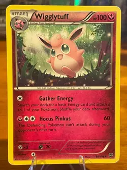 2014 Pokemon XY Base Set Wigglytuff 89/146 Rare Stage 1 MP - Image 1