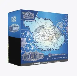 Pokemon Center Exclusive Stellar Crown ETB Elite Trainer Box Brand New Sealed - Image 1