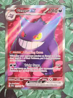 Pokemon TCG - Gengar EX Temporal Forces - 193/162 - Illustration Rare - Image 1