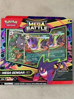 Pokemon TCG Mega Battle Deck (Mega Gengar ex) Factory Sealed Brand New - Image 1