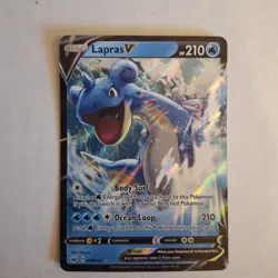 Lapras V - 049/202 - Sword & Shield Base Set Ultra Rare Pokemon Card - LP - Image 3