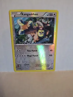 Pokemon Reverse Holo Kangaskhan XY - Fates Collide 75/124 NM - Image 1