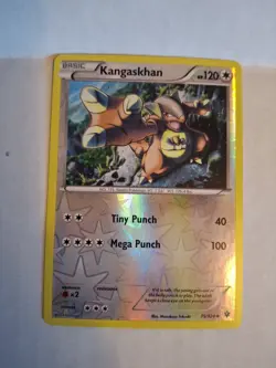 Pokemon Reverse Holo Kangaskhan XY - Fates Collide 75/124 NM - Image 3