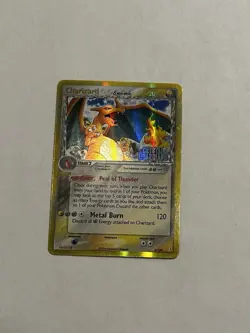 2006 Pokemon EX Crystal Guardians Reverse Foil Charizard #4 - Image 1