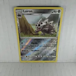 Pokemon Reverse Holo Lairon SM - Unbroken Bonds 124/214 NM Fast Shipping - Image 1