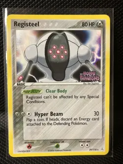 2006 Pokemon EX Holon Phantoms Stamped Registeel Holo Rare 29/100 - Image 1