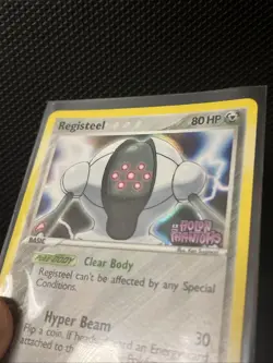2006 Pokemon EX Holon Phantoms Stamped Registeel Holo Rare 29/100 - Image 2