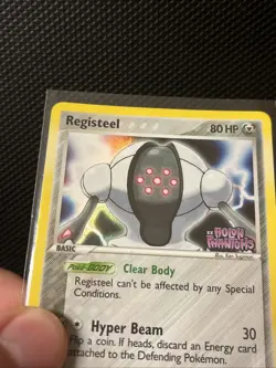2006 Pokemon EX Holon Phantoms Stamped Registeel Holo Rare 29/100 - Image 3