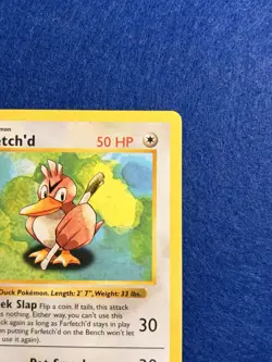 Farfetch’d 27/102 1st Edition Base Set WOTC Vintage Pokemon 1999 - Image 4
