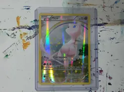 Pokemon TCG Mew XY110 Full Art Mythical Collection Black Star Promo Holo NM - Image 1
