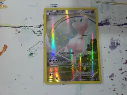 Pokemon TCG Mew XY110 Full Art Mythical Collection Black Star Promo Holo NM - Image 3