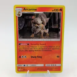 Arcanine 6/18 - Holo Rare - Detective Pikachu - LP - Pokemon TCG - Image 1