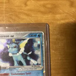 Vaporeon EX Pokemon TCG Delta Species 110/113 Holo Rare Heavily Played-Damaged - Image 4