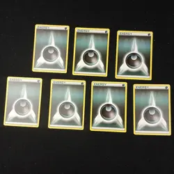 7 Darkness Energy Cards Common XY (Base Set) Pokemon Cards - Image 1