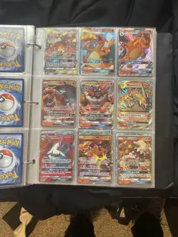Large Pokemon Binder Collection 200+! Include All Types Of Cards! Most Are Nm - Image 2