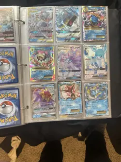 Large Pokemon Binder Collection 200+! Include All Types Of Cards! Most Are Nm - Image 4
