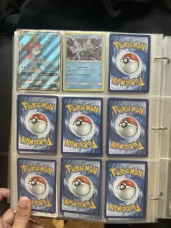 Large Pokemon Binder Collection 200+! Include All Types Of Cards! Most Are Nm - Image 5