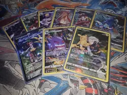 Pokemon Trainer Gallery Lot of 9 Illustration Rare Gengar Pikachu Serperior More - Image 2