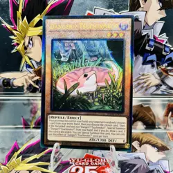 Yugioh Danger!U TsuchinokoU RA04-EN027 PUR 1st Ed Near Mint - Image 1