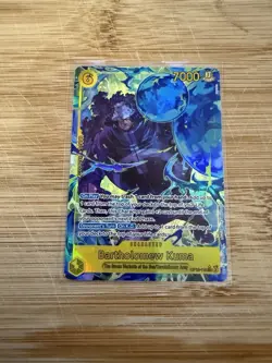 One Piece OP-12 Bartholomew Kuma Secret Rare English NM - Image 1