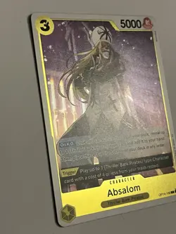 Absalom Rare (R) OP14-100 The Azure Sea's Seven English Foil - Image 2