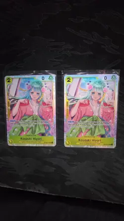 TWO - ONE PIECE WINGS OF THE CAPTAIN KOUZUKI HIYORI OP06-106 (SR) SUPER RARE - Image 1