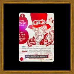 But Ace Here Said You OP13-019 - 3rd Anniversary Treasure Campaign Pack Promo - Image 1