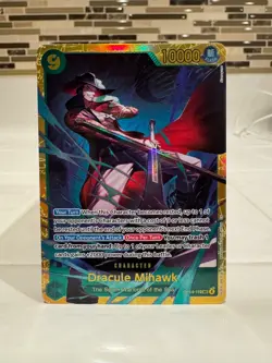 One Piece TCG OP14-119 Dracule Mihawk SEC ENGLISH - Image 1