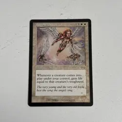 Angelic Chorus Urza's Saga Magic Card MTG English Ron Spencer 3/350 - Image 1