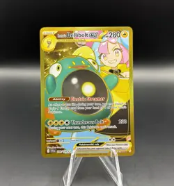 Pokemon TCG Iono's Bellibolt EX Hyper Rare Card 188/159 SV Journey Together 2025 - Image 1
