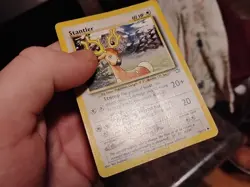 Pokemon Cards Vintage Wizards Of The Coast Damaged Cards - Image 3