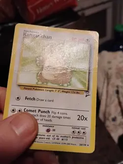 Pokemon Cards Vintage Wizards Of The Coast Damaged Cards - Image 4
