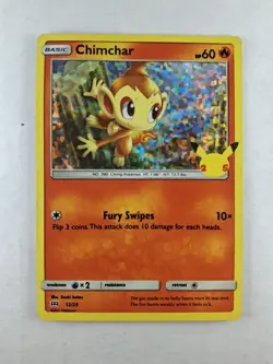 Chimchar 12/25 Promo McDonald's 25th Anniversary Promos HOLO Pokemon Card - Image 3