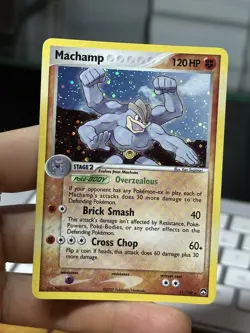 Machamp 11/108 EX Power Keepers 2007 Holo Rare Pokemon Card TCG - Image 3