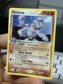 Machamp 11/108 EX Power Keepers 2007 Holo Rare Pokemon Card TCG - Image 4