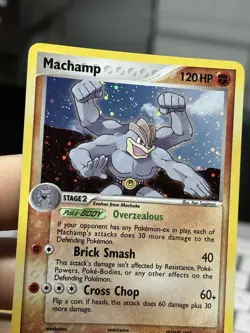Machamp 11/108 EX Power Keepers 2007 Holo Rare Pokemon Card TCG - Image 5