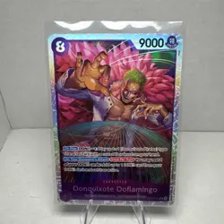 One Piece TCG OP10-071 Donquixote Doflamingo SR Full Art Card (A1) - Image 1