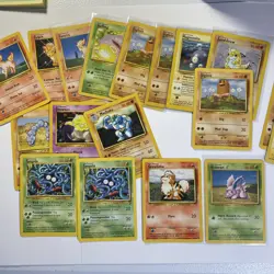 20x Pokemon Cards Mixed Card Lot Base Set 102 (1999) Wizards - Image 5