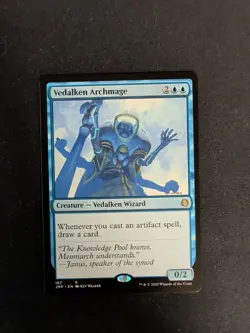 MTG 1x Vedalken Archmage # 187 Jumpstart Modern Magic the Gathering Card x1 NM - Image 1