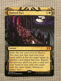 Tainted Pact Foil Etched Strixhaven Mystical Archives MTG NM - Image 1