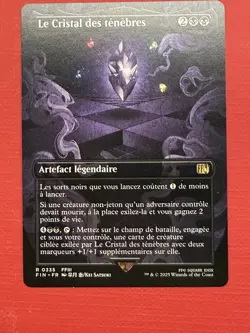 Mtg FIN Final Fantasy Showcase - The Darkness Crystal French -NM - Image 1
