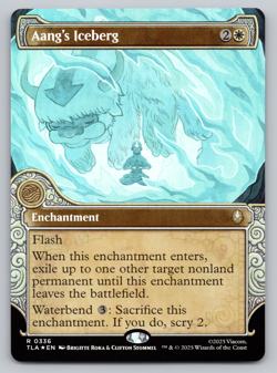 Aang's Iceberg Showcase FOIL - Avatar Last Airbender - MTG - Image 1