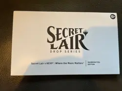 Magic The Gathering Secret Lair x KEXP: Where the Music Matters RAINBOWFOIL MTG - Image 1