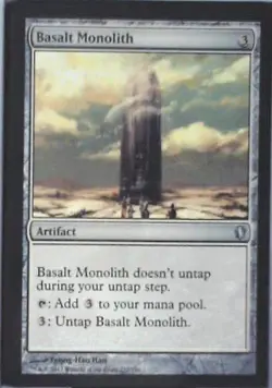 Basalt Monolith - Commander 2013: #237, Magic: The Gathering Lp C283 - Image 1