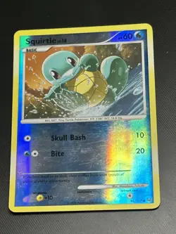Squirtle 96/127 Reverse Holo Platinum Pokemon Card 2009 - Image 1