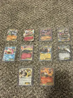 Xy Ex Pokemon Card Lot Lot of Xy and B&W Ex Cards and Megas Holos Rare - Image 1