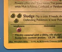 1999 | Pokemon Fossil | Muk 1st Edition Non-Holo | 28/62 - Image 2