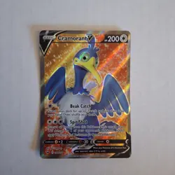 Pokemon Cramorant V 198/202 Base Set Sword & Shield FULL ART - Image 1