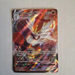 Pokemon - Cinderace VMAX - 036/192 - SWSH Rebel Clash - Full Art Card - Image 3
